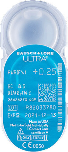 Изображение товара Контактная линза Ultra Bausch Sph-12.00 R8.5