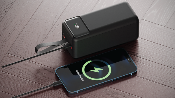 Изображение товара Портативное зарядное устройство Olmio M-50 50000mAh (черный)