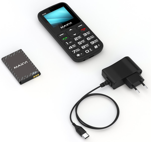 Изображение товара Мобильный телефон Maxvi B100i (черный)