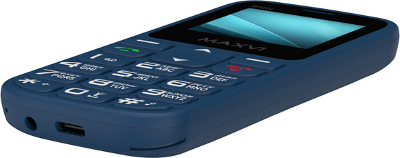 Изображение товара Мобильный телефон Maxvi B100i (синий)