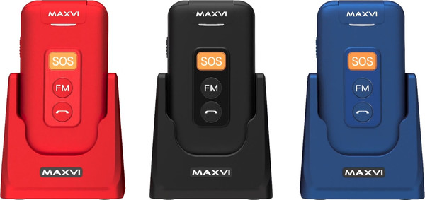Изображение товара Мобильный телефон Maxvi E 5 up (красный)