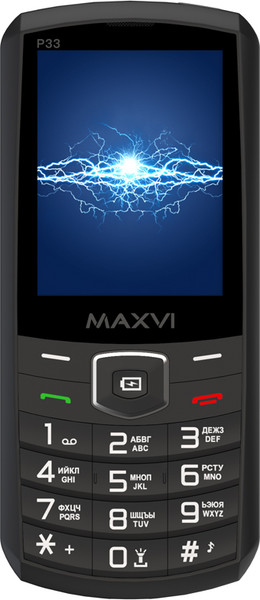 Изображение товара Мобильный телефон Maxvi P33 (черный)