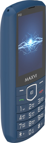 Изображение товара Мобильный телефон Maxvi P33 (маренго)