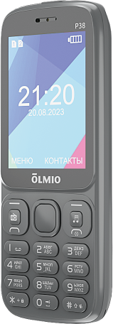 Изображение товара Мобильный телефон Olmio P38 (серый)