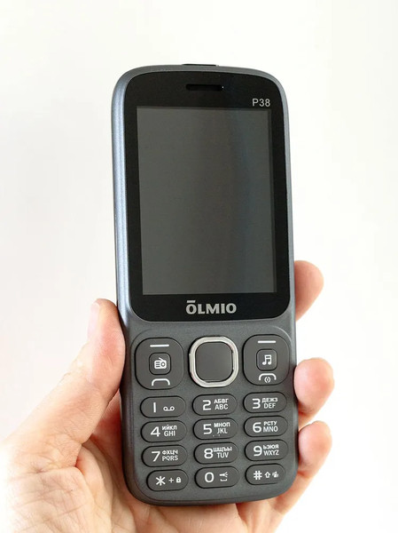Изображение товара Мобильный телефон Olmio P38 (серый)