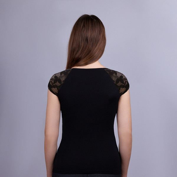 Изображение товара Футболка Verally 335-3 (р.170,176-96-102, черный)