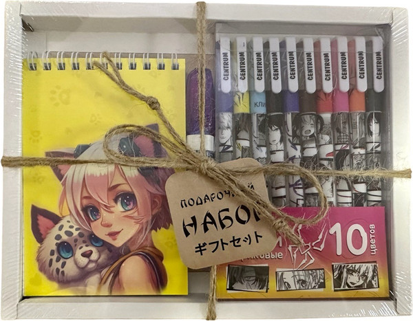 Изображение товара Набор канцелярский подарочный Centrum Аниме Animal girls / 74729