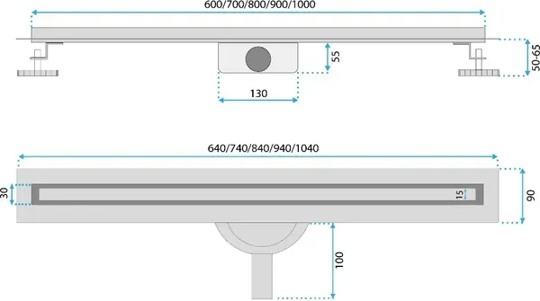 Изображение товара Трап для душа REA G2712
