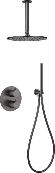 Изображение товара Душевая система со смесителем Abber Wasser Kreis AF8121NG (никель)