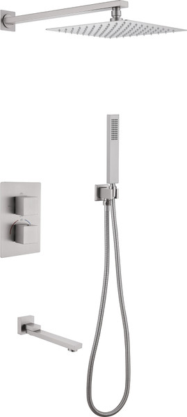 Изображение товара Душевая система со смесителем Abber Daheim AF8250SP (сатин)
