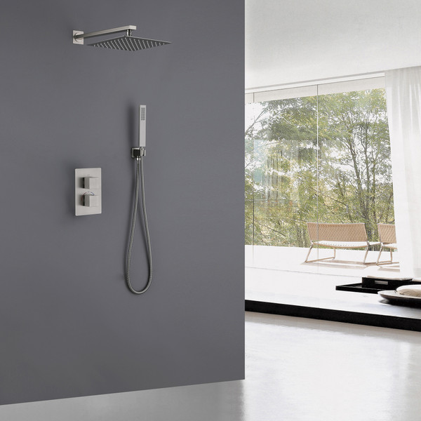 Изображение товара Душевая система со смесителем Abber Daheim AF8251SP (сатин)