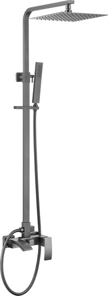 Изображение товара Душевая система со смесителем Abber Wasserfall AF8616NGL (никель)