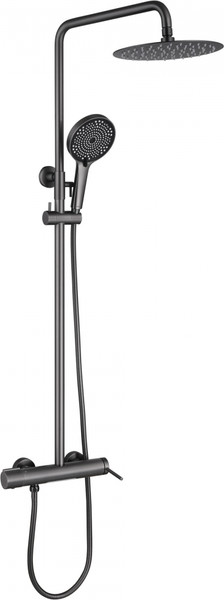 Изображение товара Душевая система со смесителем Abber Emotion AF8816NGL (никель)