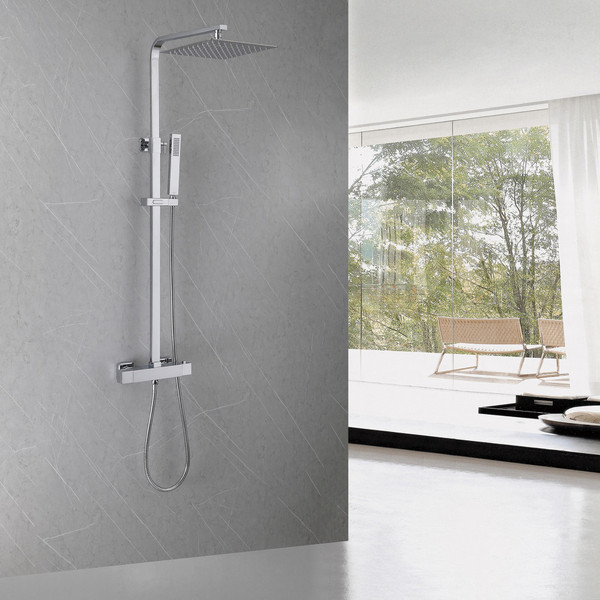 Изображение товара Душевая система со смесителем Abber Daheim AF8260L (хром)