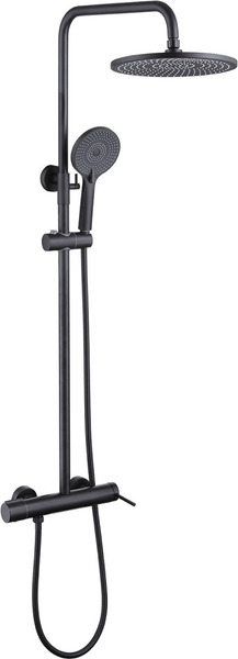 Изображение товара Душевая система со смесителем Abber Emotion AF8816BL (черный матовый)