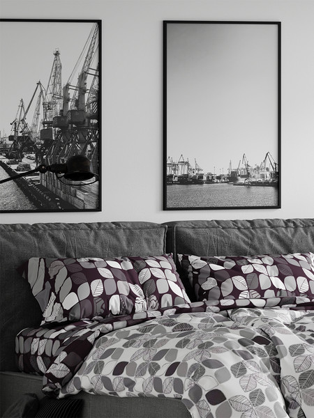 Изображение товара Комплект постельного белья Реноме Евро Жемчужная коллекция Игра цвета 70040-1 (бязь)