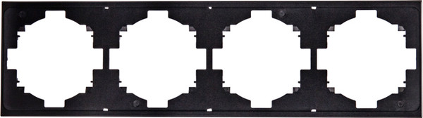 Изображение товара Рамка для выключателей и розеток Kranz Strong KR-78-0754-5 (антрацит)