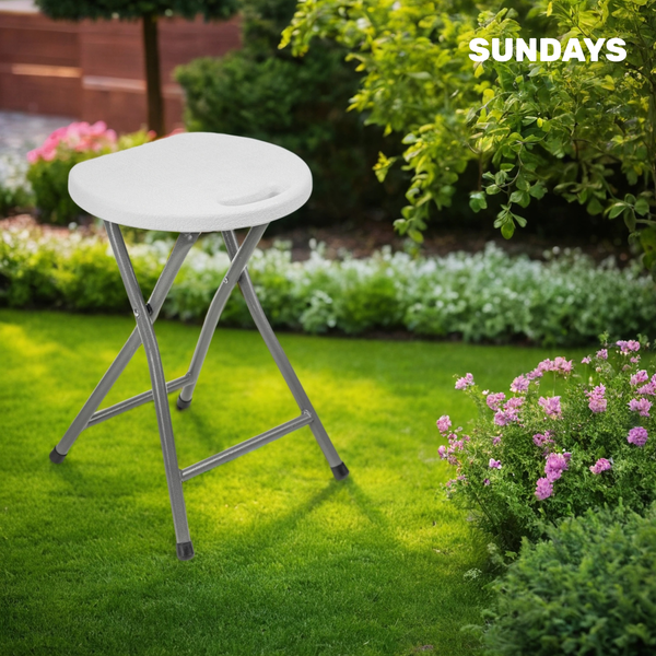Изображение товара Табурет складной Sundays AC-D96 (белый)