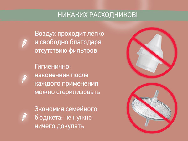 Изображение товара Аспиратор детский ROXY-KIDS RND-27-116MO (оливковый)