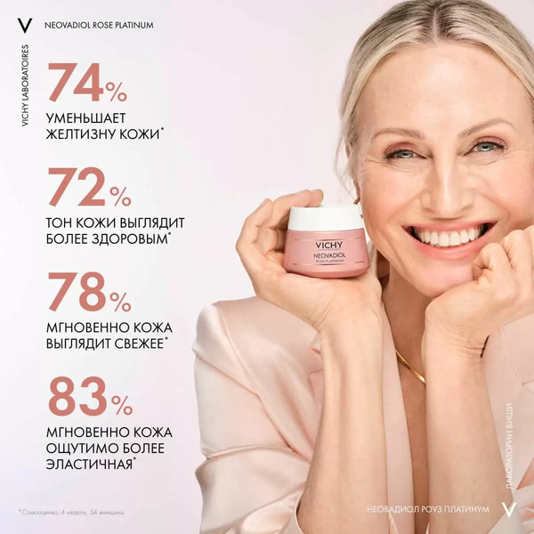 Изображение товара Набор косметики для лица Vichy Neovadiol Rose Platinum для сияния и тонуса кожи лица