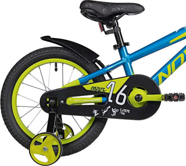 Изображение товара Детский велосипед Novatrack Extreme 16 / 167AEXTREME1V.BL5 (синий, разобранный, в коробке)