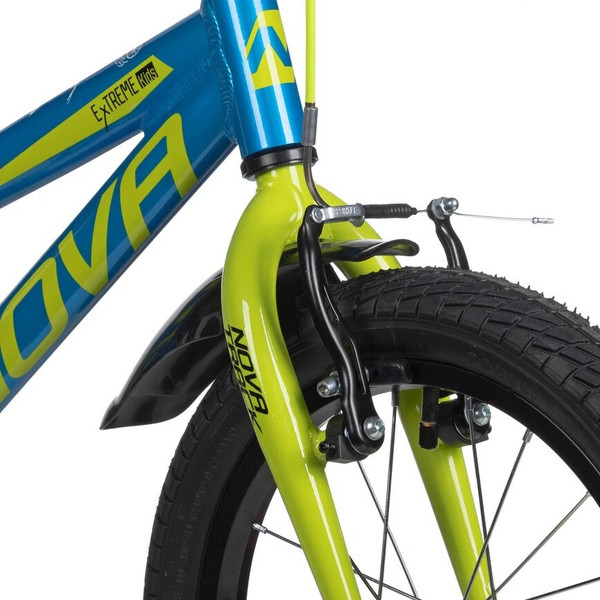 Изображение товара Детский велосипед Novatrack Extreme 16 / 167AEXTREME1V.BL5 (синий, разобранный, в коробке)