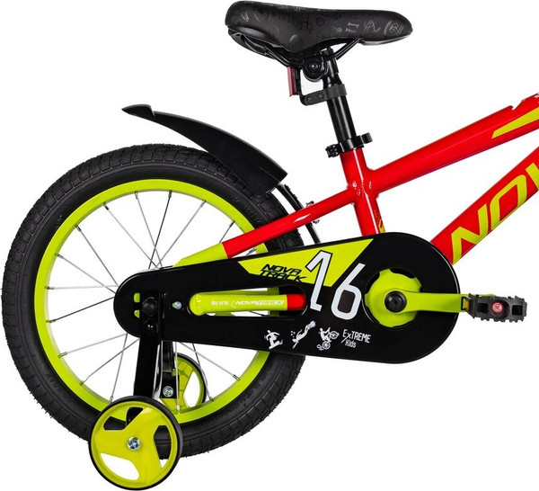 Изображение товара Детский велосипед Novatrack Extreme 16 / 167AEXTREME1V.RD5 (красный, разобранный, в коробке)