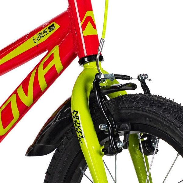Изображение товара Детский велосипед Novatrack Extreme 16 / 167AEXTREME1V.RD5 (красный, разобранный, в коробке)