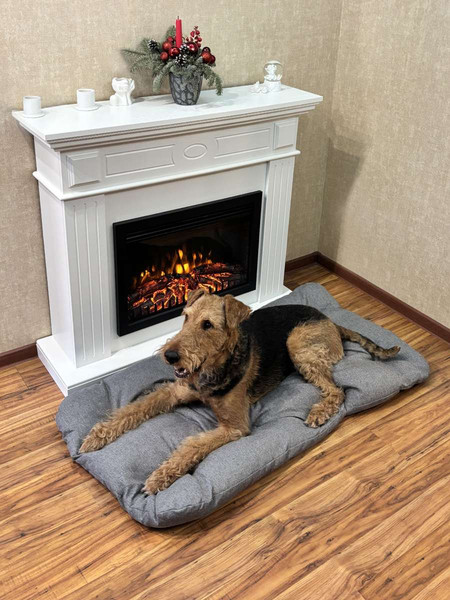 Изображение товара Лежанка для животных MATEX Melange Pet / 66-583 (темно-серый меланж)