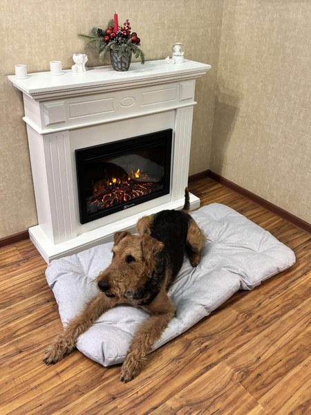 Изображение товара Лежанка для животных MATEX Melange Pet / 66-613 (серый/бежевый)