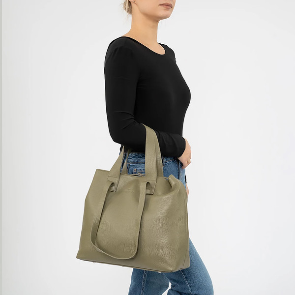 Изображение товара Сумка Poshete 892-SR3152OL-OLV (зеленый)