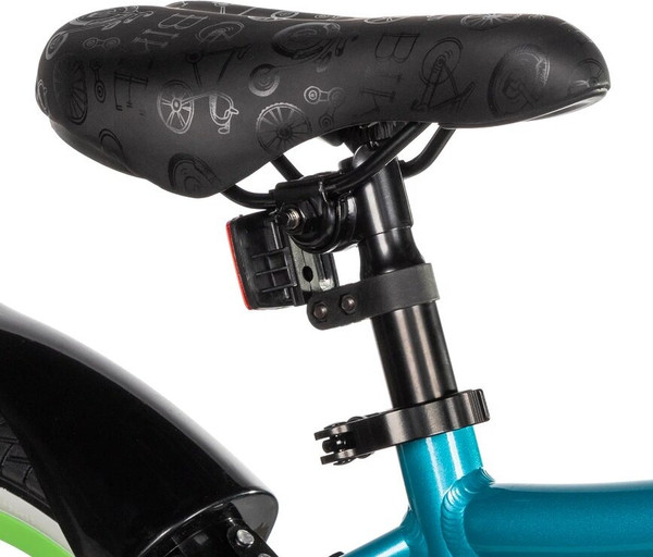 Изображение товара Детский велосипед Novatrack Katrina 16 / 167AKATRINA1V.GBL5 (голубой/салатовый, разобранный, в коробке)