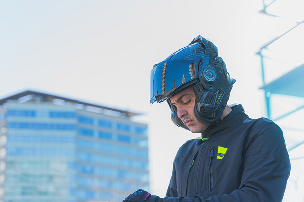 Изображение товара Мотошлем LS2 FF901 Advant X Carbon Solid (L, черный матовый)