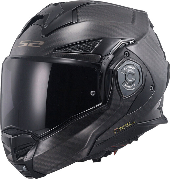 Изображение товара Мотошлем LS2 FF901 Advant X Carbon Solid (L, черный матовый)