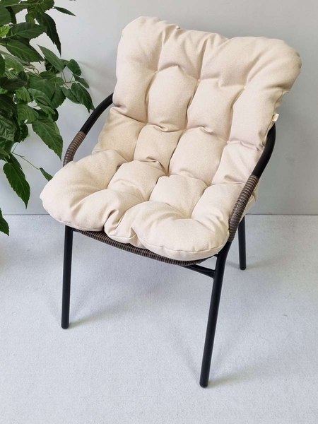 Изображение товара Подушка на стул MATEX Loca Lounge / 66-804 (молочный)