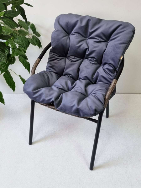 Изображение товара Подушка на стул MATEX Loca Lounge / 66-835 (графит)