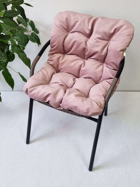 Изображение товара Подушка на стул MATEX Loca Lounge / 66-859 (пудровый)