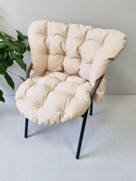 Изображение товара Подушка на стул MATEX Loca Lounge / 66-880 (молочный)