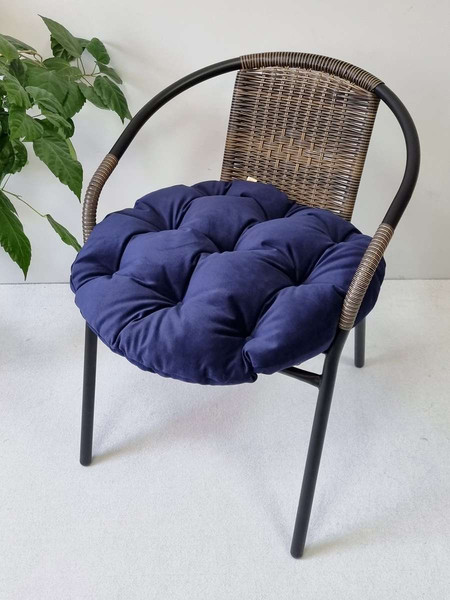 Изображение товара Подушка на стул MATEX Loca Lounge / 66-897 (темно-синий)