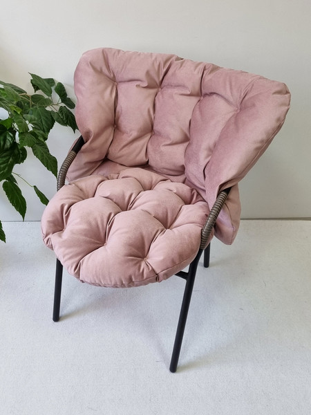 Изображение товара Подушка на стул MATEX Loca Lounge / 66-934 (пудровый)