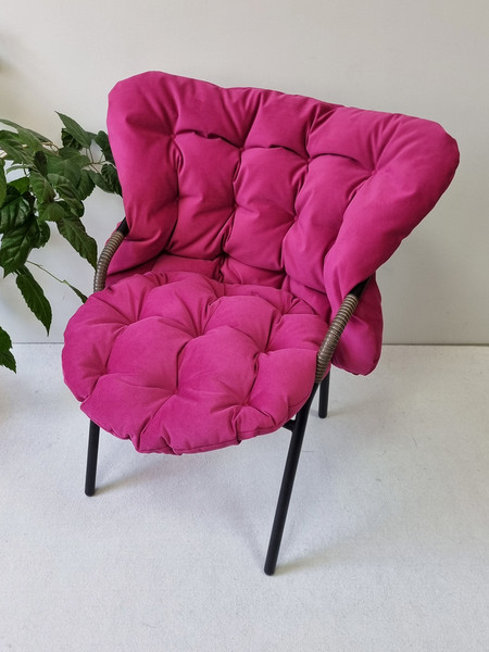 Изображение товара Подушка на стул MATEX Loca Lounge / 66-941 (фуксия)