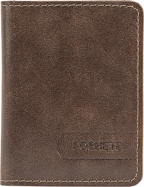 Изображение товара Визитница Poshete 604-130-V/NP-BRW (коричневый)