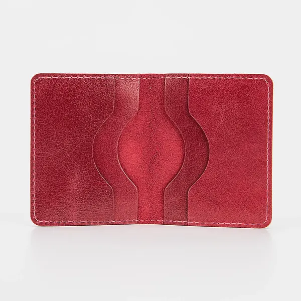 Изображение товара Визитница Poshete 604-130-V/NP-RED (красный)