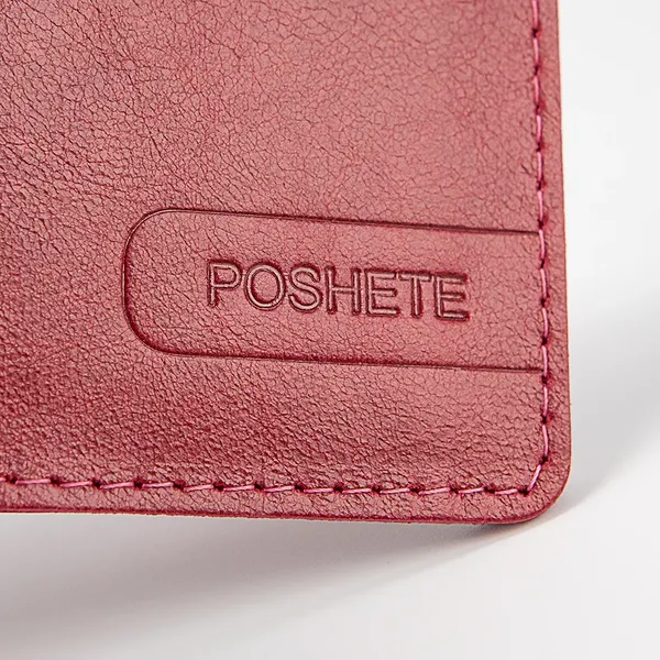 Изображение товара Визитница Poshete 604-130-V/NP-RED (красный)