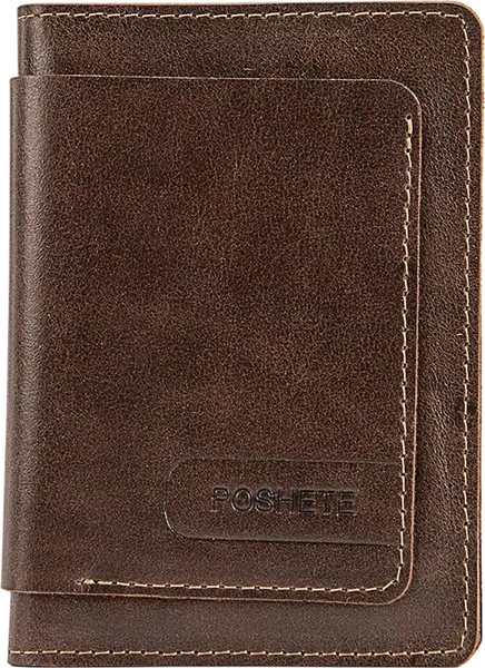 Изображение товара Портмоне Poshete 604-134-V-K/NP-BRW (коричневый)