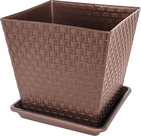 Изображение товара Вазон БЗПИ Ротанг 23с766-3567 (1.85л)