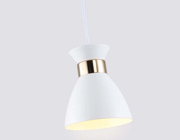 Изображение товара Потолочный светильник Ambrella TR8465 WH/FGD (белый/золото)