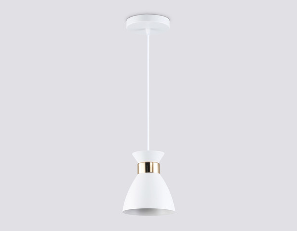Изображение товара Потолочный светильник Ambrella TR8465 WH/FGD (белый/золото)