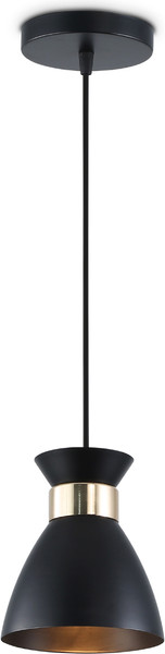 Изображение товара Потолочный светильник Ambrella TR8468 BK/FGD (черный/золото)