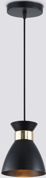 Изображение товара Потолочный светильник Ambrella TR8468 BK/FGD (черный/золото)